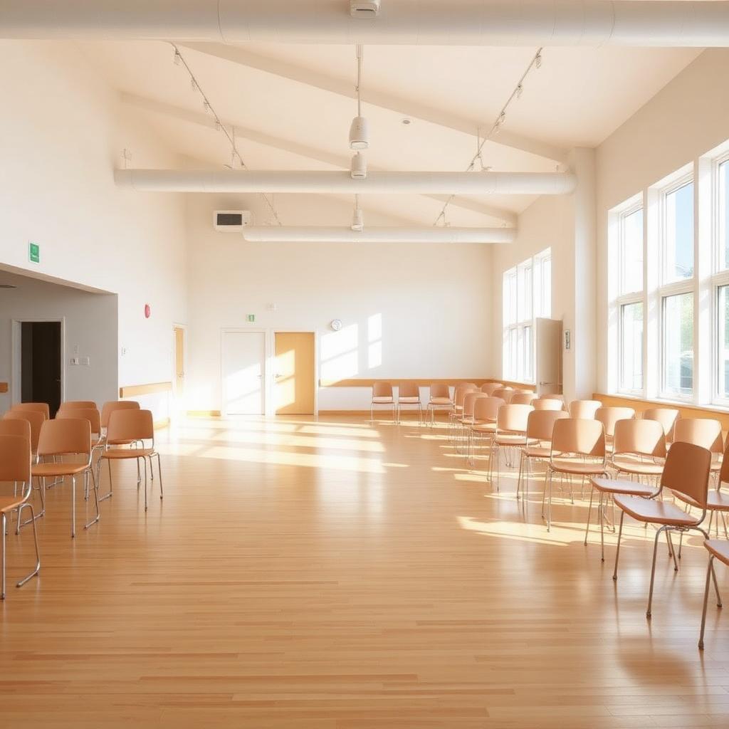 Community hall cleaned 1